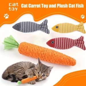 JUEGO DE JUGUETES PARA GATO