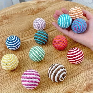 PELOTA DE SISAL PARA GATO